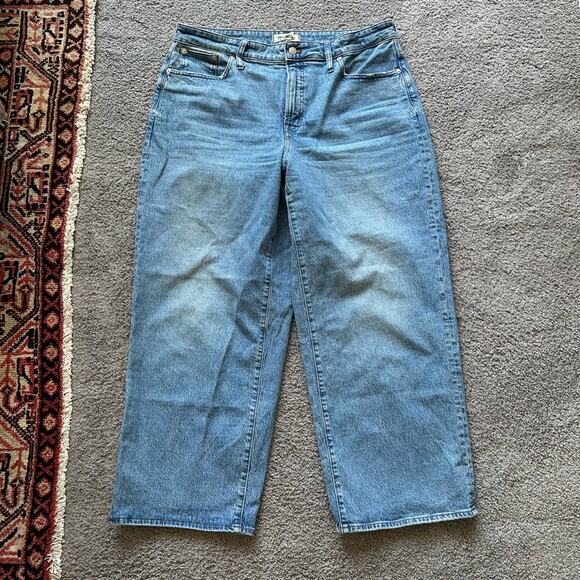 Madewell Curvy Perfect Vintage Wide Leg Jeans - Picture 1 of 9